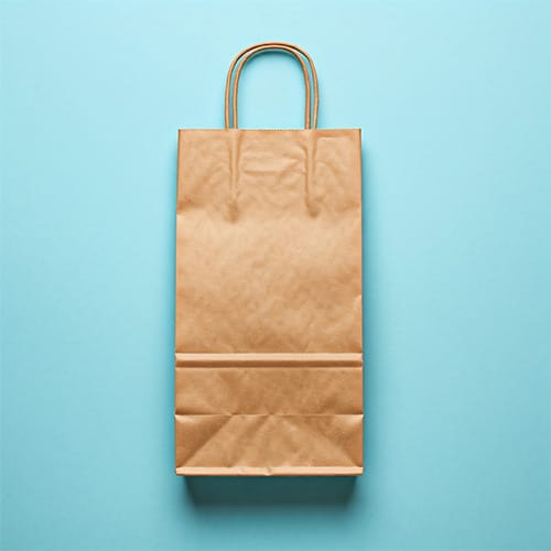 ساک دستی کرافت کاغذی