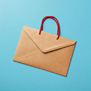 پاکت کرافت دسته دار