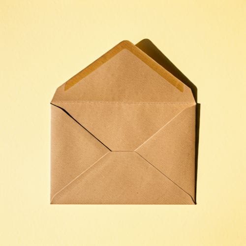 پاکت کرافت ساده